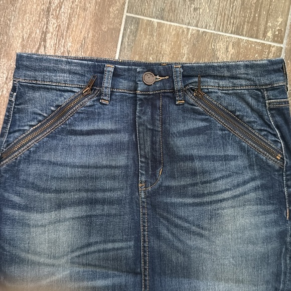 Vintage y2k faded Bodice Distressed stone Cottage Coastal Western biker skater - Picture 7 of 10